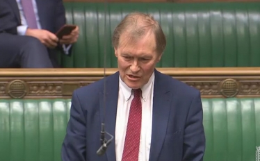 Sir David raises topic of Southend infrastructure projects in Parliament